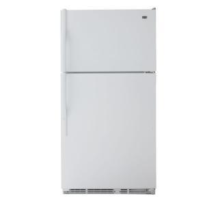 Maytag 20.6 cu. ft. Top Freezer Refrigerator in White Model