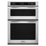 KitchenAid 27 in. Convection Combination Microwave Wall Oven KEMS379BSS