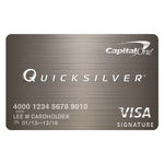 Capital One - Quicksilver Cash Rewards