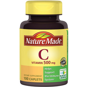 Nature Made 500mg Vitamin C Caplets
