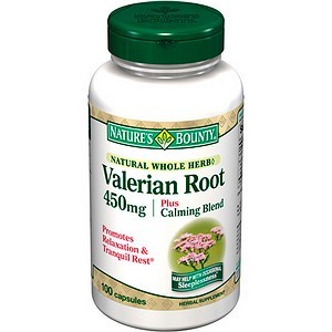 Nature's Bounty Valerian Root 450 mg plus Calming Blend Capsules