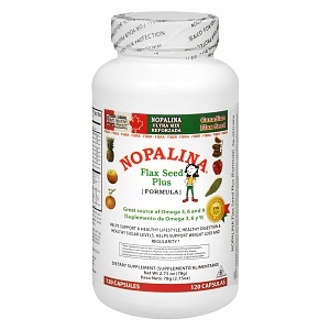 Nopalina Flax Seed Plus Formula Dietary Supplement
