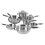 Calphalon Kitchen Essentials Stainless Steel 12-pc. Cookware Set