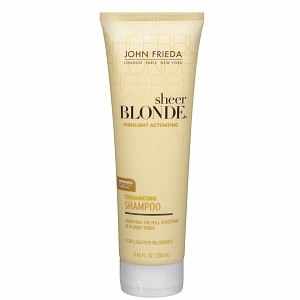 John Frieda Sheer Blonde Highlight Activating Daily Shampoo, Platinum to Champagne