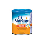 Gerber Infant Formula, Gentle, Milk Based Powder, with Iron, 0-12 Months 12.7 Oz (360 G)