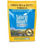 Natural Balance Green Pea & Duck Formula Dry Cat Food