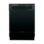 GE 24" Black Full Console Dishwasher - Energy Star