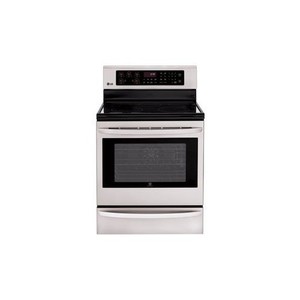 LG 30" Stainless Steel Electric Smoothtop Range - Convection