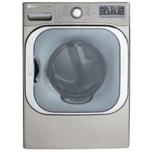 LG Electronics 9.0 cu. ft. Electric Dryer with Steam in Graphite Steel