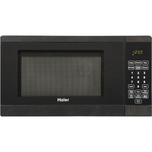 Haier .7 Cubic Feet 700-Watt Microwave, Black