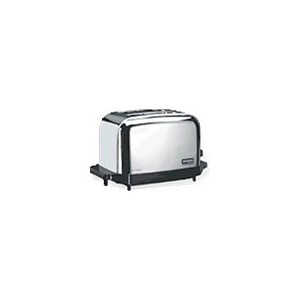 Waring Commercial Light Duty Chrome Plated Steel Toaster with Slots