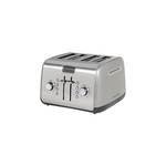 KitchenAid 4-Slice Toaster, Countour Silver