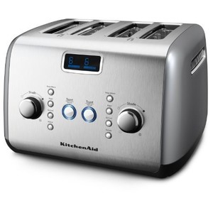 KitchenAid 4-Slice Toaster, Contour Silver