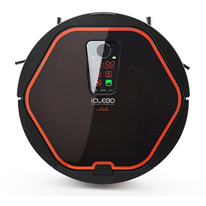 iClebo Arte Robotic Vacuum Cleaner with Camera Vision Mapping Technology