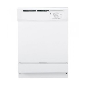 GE GSD2100VWW 24" White Full Console Dishwasher - Energy Star