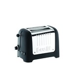 Dualit 25375 Lite Soft Touch 2-Slice Toaster, Black