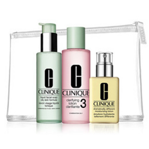 Clinique 3-Step Kit -Combination Oily/Oily Skin Types