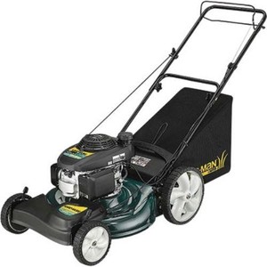 Yard-Man 12A-B29Q701 21-Inch 160cc Honda GCV Mulch/Side Discharge/Bagging Gas Powered Self Propelled Lawn Mower with High Rear Wheels (Discontinued by Manufacturer)