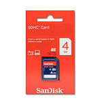 SanDisk SDHC Memory Card 4GB