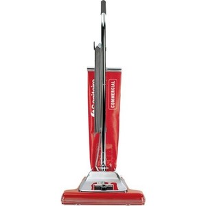 Sanitaire SC899F Commercial Shake Out Bag Wide Upright Vacuum Cleaner with 7 Amp Motor, 16" Cleaning Path