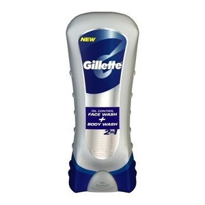 Gillette Oil Control 2 in 1 Face Wash + Body Wash