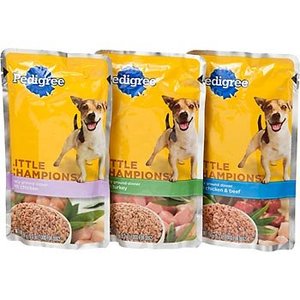 Pedigree Little Champions Dog Food Pouches