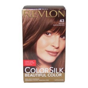 Revlon ColorSilk Beautiful Color 43 Medium Golden Brown