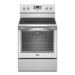 6.2 cu. ft. Electric Range with Self-Cleaning Convection Oven in White Ice