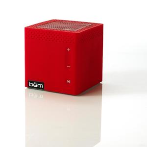 BEM WIRELESS Mobile Bluetooth Speaker - Red