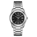 Bulova Men's Stainless Steel Patterned Grey Dial Watch.