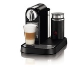 Nespresso D121-US-BK-NE1 Citiz Espresso Maker with Aeroccino Milk Frother, Black
