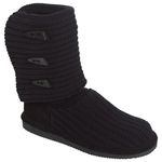 Bearpaw Women's Knit Fashion Boot - Black