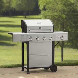 Kenmore 4 Burner Gas Grill With Stainless Steel Lid