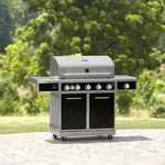 Kenmore 5-Burner Gas Grill with Ceramic Searing and Rotisserie Burners