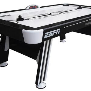 ESPN Enforcer 7 ft. Air Hockey Table with Bonus Table Tennis Top