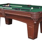 MD Sports 8ft Brenham Billiard Table w/ BONUS Table Tennis Top