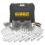 DeWalt 204 Piece Mechanics Tool Set; 1/4, 3/8, & 1/2-inch Drive