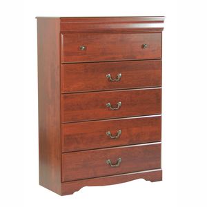 South Shore Vintage 5-Drawer Chest - Classic Cherry