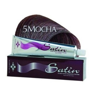 Satin Ultra Vivid Fashion Hair Colors 5.Mocha LIGHT MOCHA BROWN 3 oz