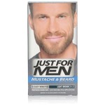 Just for Men Brush-In Color Gel, Mustache and Beard, Light Brown M-25, 1 kit, (Pack of 3)