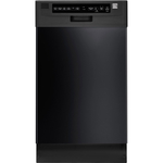 Kenmore 18" Built-In Dishwasher - Black