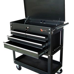 Excel four drawer tool cart