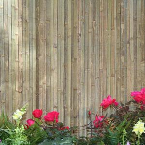 GardenPath 1/2" O.P. Bamboo Fence In-A-Bag 6'Hx15'L