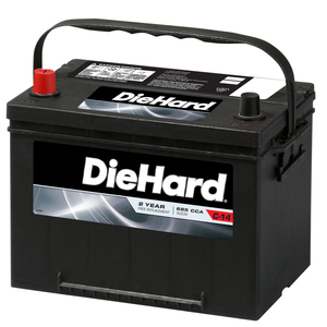 Diehard Automotive Battery- Group Size 34 (Price with Exchange)
