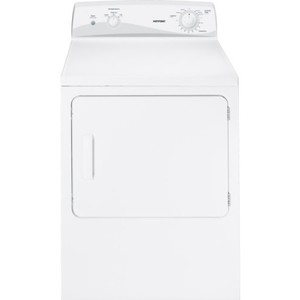 6.0 Cu. Ft. Capacity DuraDrum Electric Dryer - White
