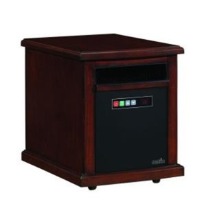 Colby 1500-Watt Infrared Quartz Electric Portable Heater - Carmel Oak Finish-DISCONTINUED