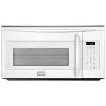 Frigidaire FGMV153CL 1.5 Cubic Foot Over-The-Range Microwave Oven with Convection Option and Express-, White